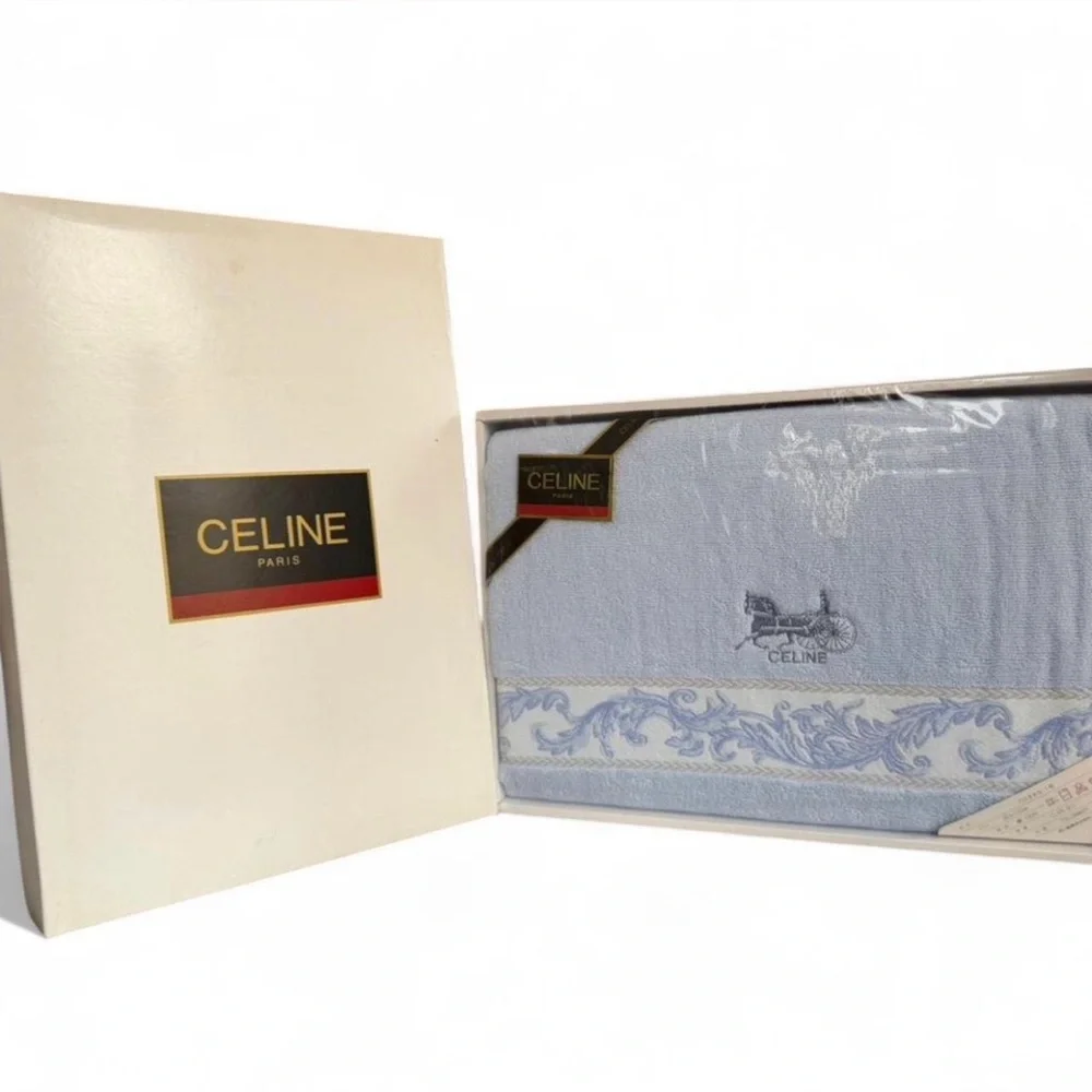 1 Blue Celine Bath Towel